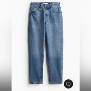 Slim Mom High Ankle high waisted jeans; size 4